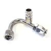 Aeroflow A/C 135 Fitting #6 with Charge Port AFFCE-06135B