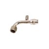 Aeroflow A/C 90 Fitting #10 with Charge Port AFFCE-1090B