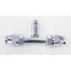 Aeroflow A/C Straight Inline #8 Fitting with Charge Port AFFCEL-08B