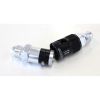 Aeroflow Aluminium Quick Release Fitting -6AN Buna N Seal Black AFQR201-06