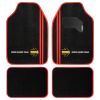 MOMO Sport Black & Red Set Of 4 Floor Mats CM4A8BRRH