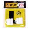 Clip It On 2 x L-Plate Black L on Yellow NSW B2C2CL90