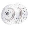 DBA DBA3360EXDS Pair Street Series Cross-Drilled & Slotted En-Shield Brake Disc Rotor 390mm