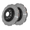 DBA DBA42806WXD Pair 4000 Series Wave Cross-Drilled & Dimpled Brake Disc Rotor 312mm