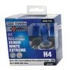 Exelite Xenon White Halogen Headlight Bulb H4 60/55W Twin Pack EXWEH4