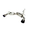 Invidia N1 Cat Back Exhaust Ti Tips fits Mitsubishi Lancer EVO X HS09MEXGD1ST