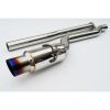 Invidia N1 Cat Back Exhaust Ti Tip fits EVO X HS09MEXGRT