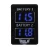 Hulk 4x4 HU1387B Dual DC Voltmeter fits Toyota Late Model Applications