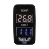 Hulk 4x4 HU1409WB Temperature & DC Voltmeter fits Toyota Early Model Applications