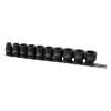 Kincrome Impact Socket Rail 10pc 3/8