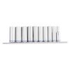 Kincrome Deep Socket Rail 10pc 3/8