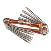 Kincrome Folding Tamperproof TORX Set 10pc K5048
