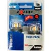 Exelite LED Wedge Bulb T20 Amber 12/24V 21W 6000K Twin Pack LEDW920A