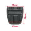 Mackay PP1040 Brake Pedal Pad
