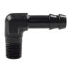 Raceworks Male NPT 1/8in to 5/16in Barb 90deg RWF-423-02-05BK