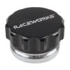 Raceworks Weld on Aluminum Filler with Black Female Cap 2in RWF-460-32-ABK