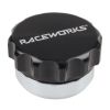 Raceworks Weld on Aluminum Filler with Black Male Cap 1.5in RWF-461-24-ABK