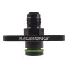 Raceworks Fuel Rail Adapter AN-6 fits Mitsubishi Evo 8/9 RWF-680-03BK
