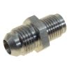 Raceworks Stainless 1/2in-20 Inverted Flare to AN-6 Male Flare Power Steering Adapter RWF-703-06SS