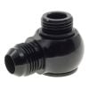 Raceworks Low Profile Banjo Adapter Male Flare AN-10 to ORB An10 RWF-909-10BK