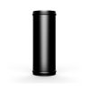 SAAS SAP76200B Aluminium Pipe 76mm ID x 200mm Black Anodised