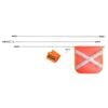 Bushranger SF02A Safety Flag 3 Piece