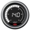 SAAS SG41250 Volt Gauge 8V-18V 52mm Muscle Digital Series