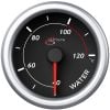 SAAS SG71220 Water Temp Gauge 40-120C 52mm Black Autoline