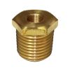 SAAS SGA-320051 Gauge Bush Brass Adaptor 3 8