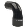 Raceworks 90deg Reducer 3.00-4.0in 76-102mm Black SHE-090-300400BK