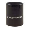 Raceworks straight 4.0in 102mm x 90mm Black SHS-400BK