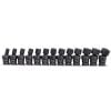 SP Tools Socket Set Impact Swivel 13pc Metric 1/2
