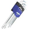 SP Tools Ball Drive Hex Key Set Stubby Metric Color Coded 9pc SP34531