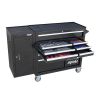 SP Tools Custom Series Roller Cabinet Tool Kit with Side Cabinet 236pc Metric/SAE Black SP50626