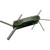 STP Folding Hex Key Set 8pc Metric STP5100