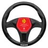 MOMO Tuning Black & Carbon Steering Wheel Cover Small SWC016CBS