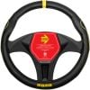 MOMO Supergrip Black & Yellow Steering Wheel Cover Medium SWC014BY