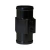 SAAS SWTA38B Water Temp Sender Radiator Hose Adapter 38mm Black Aluminium