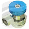 Jayair TO4567 A/C Charge Adapter R134A Low Side Blue 14mm F/M Economy Type