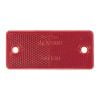 Narva 84032BL Red Retro Reflector with Dual Fixing Holes