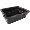 Aeroflow 3-1/2in 90mm Deep Fabricated Transmission Pan including Filter Extension Black AF72-3007BLK