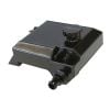 Aeroflow Fabricated Radiator Overflow Tank Black AF77-1022BLK