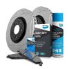 Bendix Brake Package Mitsubishi Lancer EVO V-IX Front Rotors & Pads w/Brembo BR418 DB1678 HD