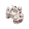 Projecta BT820H-N1 Satin Brass Battery Terminal HD Negative Saddle/Auxillary Single Pack