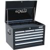 SP Tools Custom Series Tool Box 7 Drawer Deep Black/Chrome SP40102