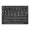 SP Tools EVA Foam Tool Storage 32pc Metric/SAE Sockets SP50900