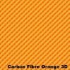 Autotecnica A24199 Orange Carbon Fibre 3D Vinyl 152x152cm
