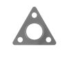 Permaseal Turbine Inlet Gasket suits Mitsubishi 4M40/4M41 Pajero Delica Triton AATUR072