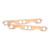 Aeroflow Oval Port Copper Embossed Exhaust Gaskets fits Small Block Chev AF1854-1214