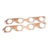 Aeroflow Round Port Copper Embossed Exhaust Gaskets fits Big Block Chev AF1854-1304